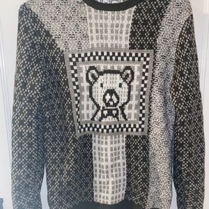 Teddy Fresh. brown sweater.